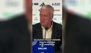 Bleus - Deschamps : “L’arbitre avait-il le niveau pour une demi-finale de Coupe du monde ?”