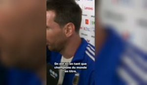 Argentine - Messi après la qualification : "C'est une folie"