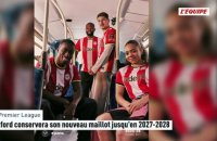 Brentford conservera son nouveau maillot jusqu'en 2027-2028 - Foot - Premier League