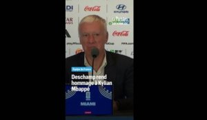 « Un capitaine exemplaire » : l'hommage de Deschamps à Mbappé