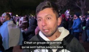 Argentine - À Buenos Aires, les fans remercient leurs "guerriers qui se sont battus jusqu’au bout"