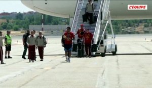 Les joueurs et le staff de la Roja sont arrivés à Madrid avec le trophée de la Coupe du monde - Coupe du monde 2026