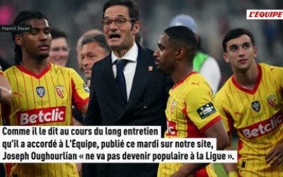 Joseph Oughourlian, président du RC Lens, fustige la gestion de la LFP par Vincent Labrune : « Ils sont complètement sourds » - Foot - Ligue 1 - Lens