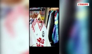 Jay-Jay Okocha de retour à Francfort pour présenter le nouveau maillot extérieur de l’Eintracht - Foot - Bundesliga