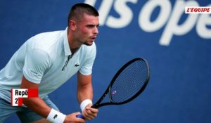 Arthur Gea qualifié pour le deuxième tour après sa première victoire en cinq sets - Tennis - US Open (H)