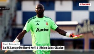 Mercato : le RC Lens prête Hervé Koffi à l'Union Saint-Gilloise - Foot - Transferts