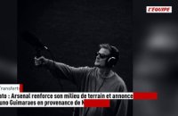 Mercato : Arsenal renforce son milieu de terrain et annonce l'arrivée de Bruno Guimaraes en provenance de Newcastle - Foot - Transferts