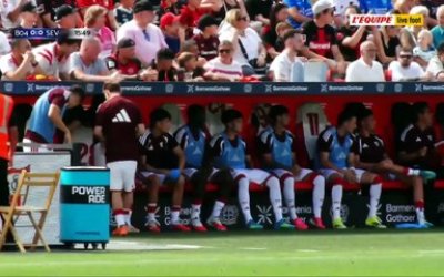 Les buts de Bayer Leverkusen - Séville en vidéo - Foot - Amical