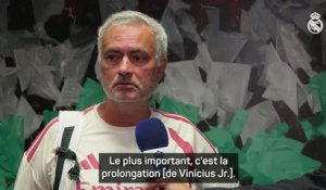 Real Madrid - Mourinho : “La prolongation de Vinícius Jr est une joie pour tout le monde”
