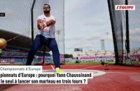 Championnats d'Europe : pourquoi Yann Chaussinand est-il le seul à lancer son marteau en trois tours ? - Athlé - Championnats d'Europe