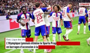 L'Olympique Lyonnais élimine le Sparta Prague et rejoint Fenerbahçe en barrages d'accession à la Ligue des champions - Foot - Ligue des champions