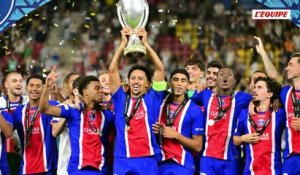 Le PSG remporte la Supercoupe d'Europe pour la deuxième fois de suite - Foot - Supercoupe d'Europe