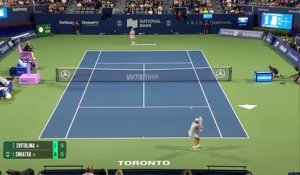 Toronto - Swiatek élimine Svitonlina et se qualifie pour sa première finale de 2026
