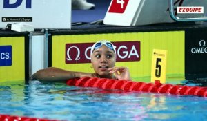 Une sixième médaille pour la France : Mary-Ambre Moluh en argent sur le 50 m dos des Championnats d'Europe - Natation - Championnats d'Europe (F)