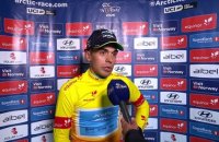 Arctic Race of Norway 2026 - Guillermo Thomas Silva en interview après la 4e étape