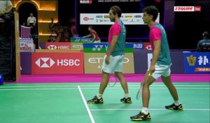 Le replay du 1er tour de Adam/Rossi et du 2e tour de Gicquel/Delrue - Badminton - Championnats du monde