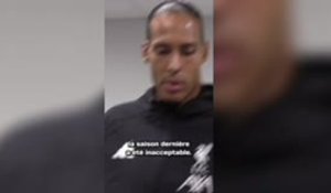 Van Dijk : ''On a fait une saison inacceptable''