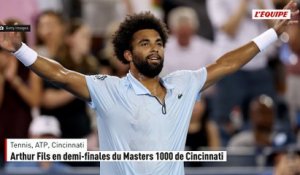 Arthur Fils en demi-finales du Masters 1000 de Cincinnati - Tennis - ATP - Cincinnati