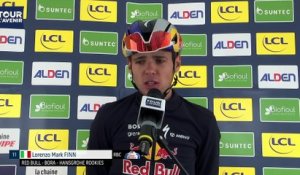 Tour de l'Avenir 2026 - Lorenzo Finn à l'arrivée de la 1ère étape