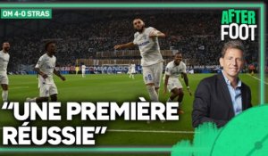 OM 4-0 Strasbourg : "Une première réussie" avoue Riolo