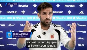 Cesc Fabregas : « L'Italie est le championnat le plus disputé d'Europe » - Foot - Serie A - Côme