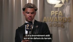 PFA - O'Reilly rend hommage à Guardiola après avoir remporté le titre de jeune joueur de l'année