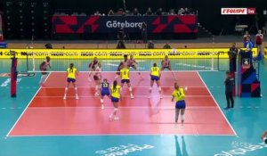 L'équipe de France conclut par une victoire sur la Suède - Volley - Euro (F)