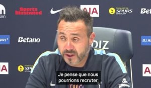 Tottenham - De Zerbi déjà satisfait par son mercato mais veut un joueur de plus