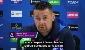 Pierre Sage félicite Rayan Cherki pour son match de « très haut niveau » - Foot - Premier League - Crystal Palace