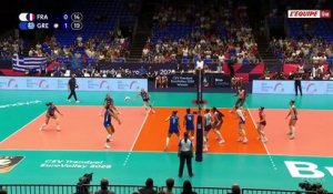 Déception pour les Bleues éliminées en huitième de finale par la Grèce - Volley - EuroVolley (F)