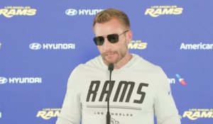 Rams - McVay : ''Super de pouvoir retrouver Aaron dans le groupe''