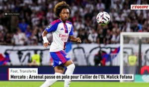 Mercato : Arsenal passe en pole pour l’ailier de l’OL Malick Fofana - Foot - Transferts