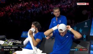 Le replay du match Alcaraz/Mensik - Bublik/Fritz - Tennis - Laver Cup