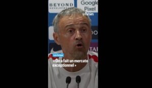 PSG : « On a fait un mercato exceptionnel », se félicite Enrique