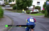 Grosse frayeur : un coureur évite de justesse une voiture à contresens sur le contre-la-montre du Tour du Sauerland - Cyclisme