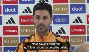 Arsenal - Arteta donne des nouvelles de Saliba