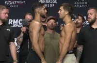 UFC Paris - Le face off dans le respect entre Ziam et Sola