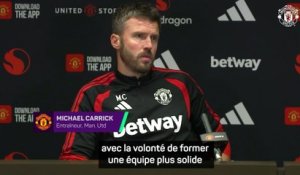 Carrick : « Vraiment satisfait de notre mercato » - Foot - Manchester United
