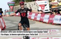 Marco Brenner offre une victoire historique à son équipe Tudor sur la 14e étape, la bonne opération pour Felix Gall - Cyclisme - Vuelta