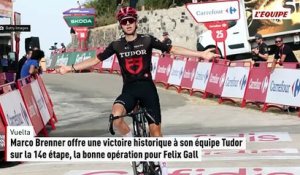 Marco Brenner offre une victoire historique à son équipe Tudor sur la 14e étape, la bonne opération pour Felix Gall - Cyclisme - Vuelta