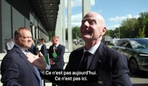 Infantino ignore les questions sur son avenir - Foot - FIFA