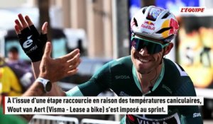Nouveau succès pour Wout Van Aert, vainqueur au sprint sur la 15e étape de la Vuelta - Cyclisme - Vuelta