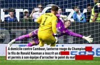 Un doublé salvateur du gardien de but Ronald Koeman Jr offre le nul à Telstar contre Cambuur en Eredivisie - Foot - Champ. Pays-Bas