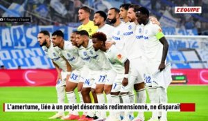 De nouvelles banderoles visant Frank McCourt au Vélodrome pendant la rencontre face au Paris FC en Ligue 1 - Foot - Ligue 1