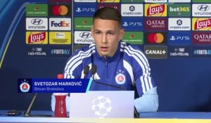 Slovan Bratislava - Marković : "Rester concentrés pendant 90 minutes"