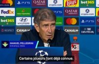 Pellegrini : « Nous avons livré un match très complet » - Foot - Ligue des champions