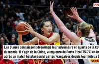 La France affrontera la Chine en quarts de finale - Basket - Coupe du monde (F)