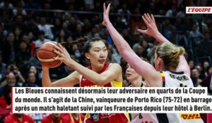 La France affrontera la Chine en quarts de finale - Basket - Coupe du monde (F)