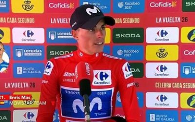 Tour d'Espagne 2026 - Enric Mas : "C'est super... il reste encore deux jours"
