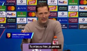 Dino Toppmöller : « Un match de fou » - Foot - Ligue des champions - Lens